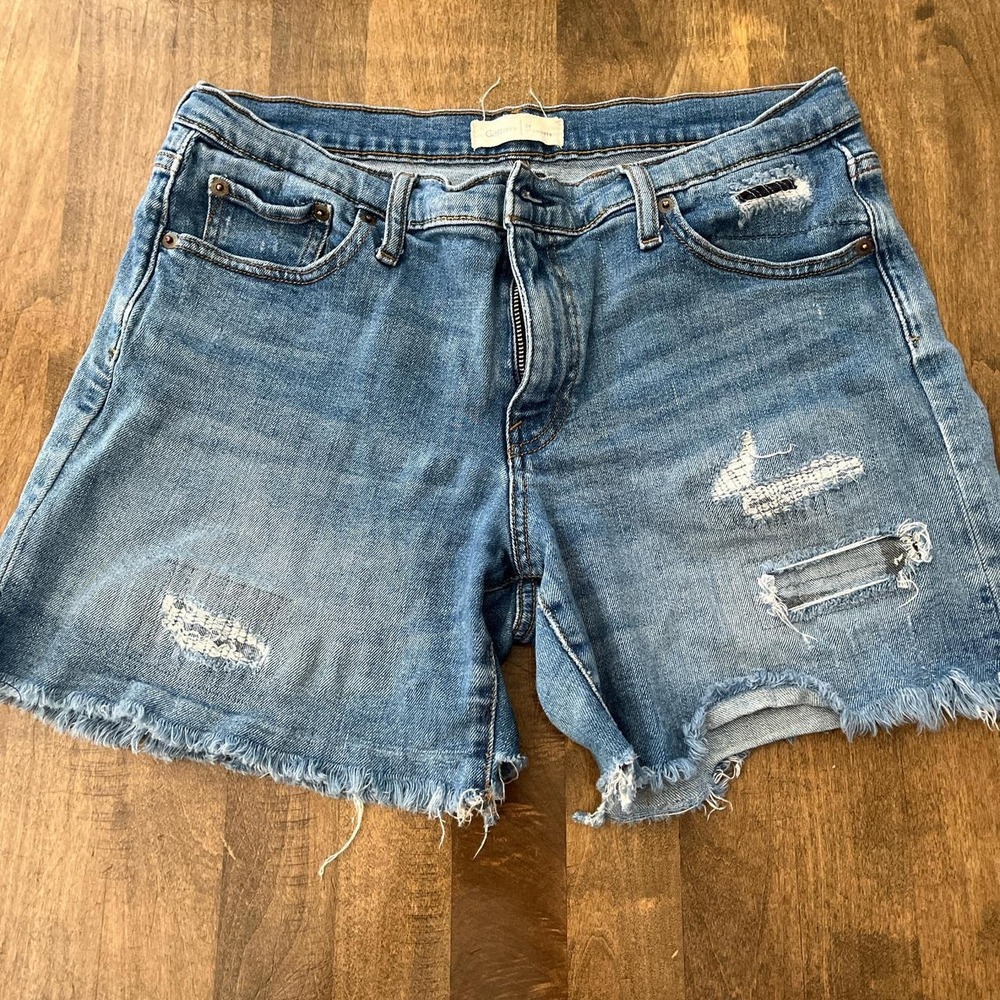 y2k frayed 90's runge denim cut off shorts granola hippie